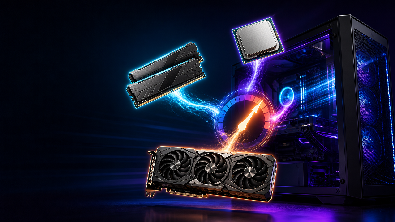 Gaming-PC aufrüsten: Was bringt mehr FPS – RAM, CPU oder Grafikkarte?