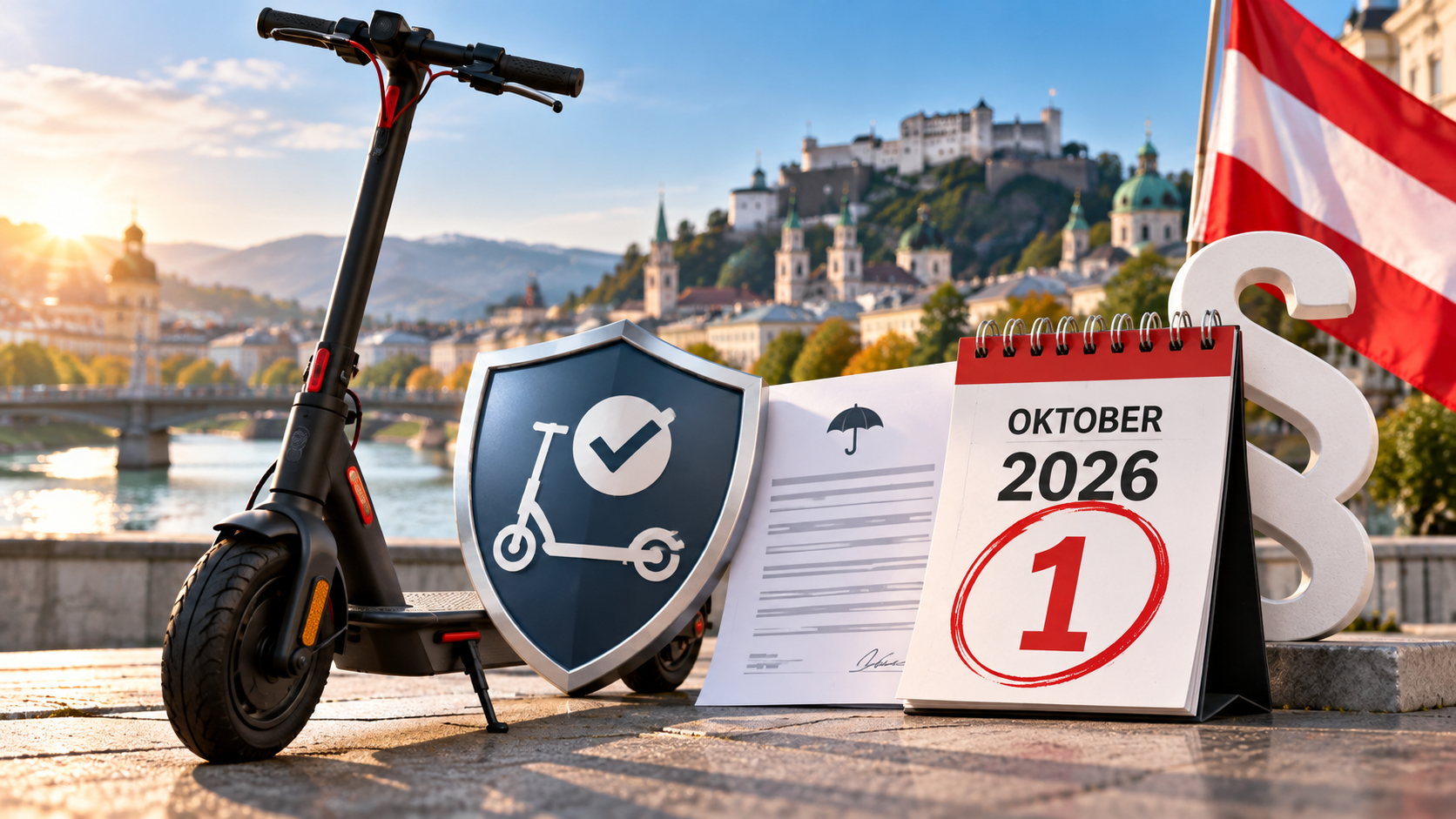 E-Scooter Versicherung: Was sich ab 1. Oktober 2026 in Österreich ändert