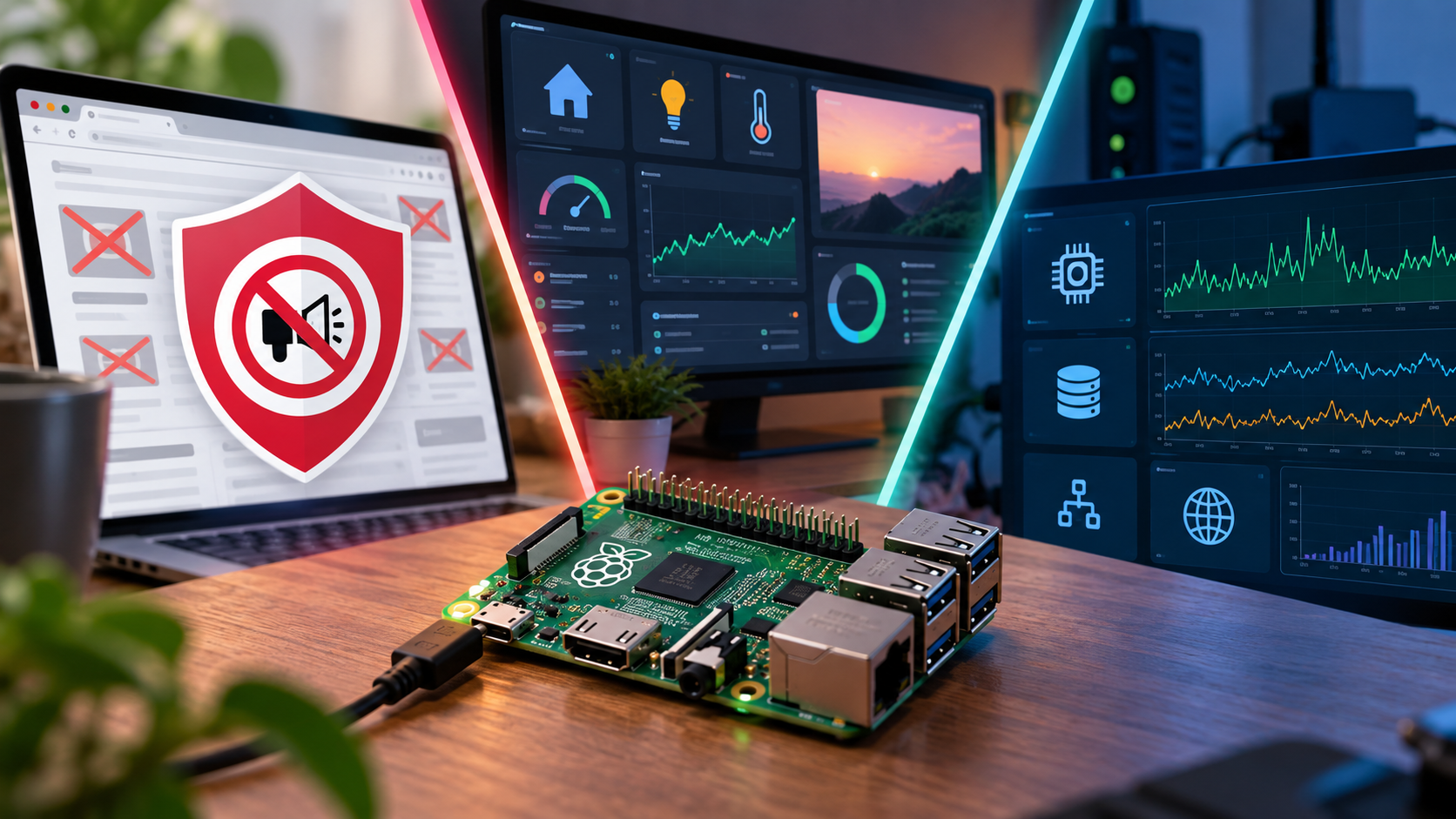 Raspberry Pi als Werbeblocker, Dashboard oder Monitoring-Zentrale