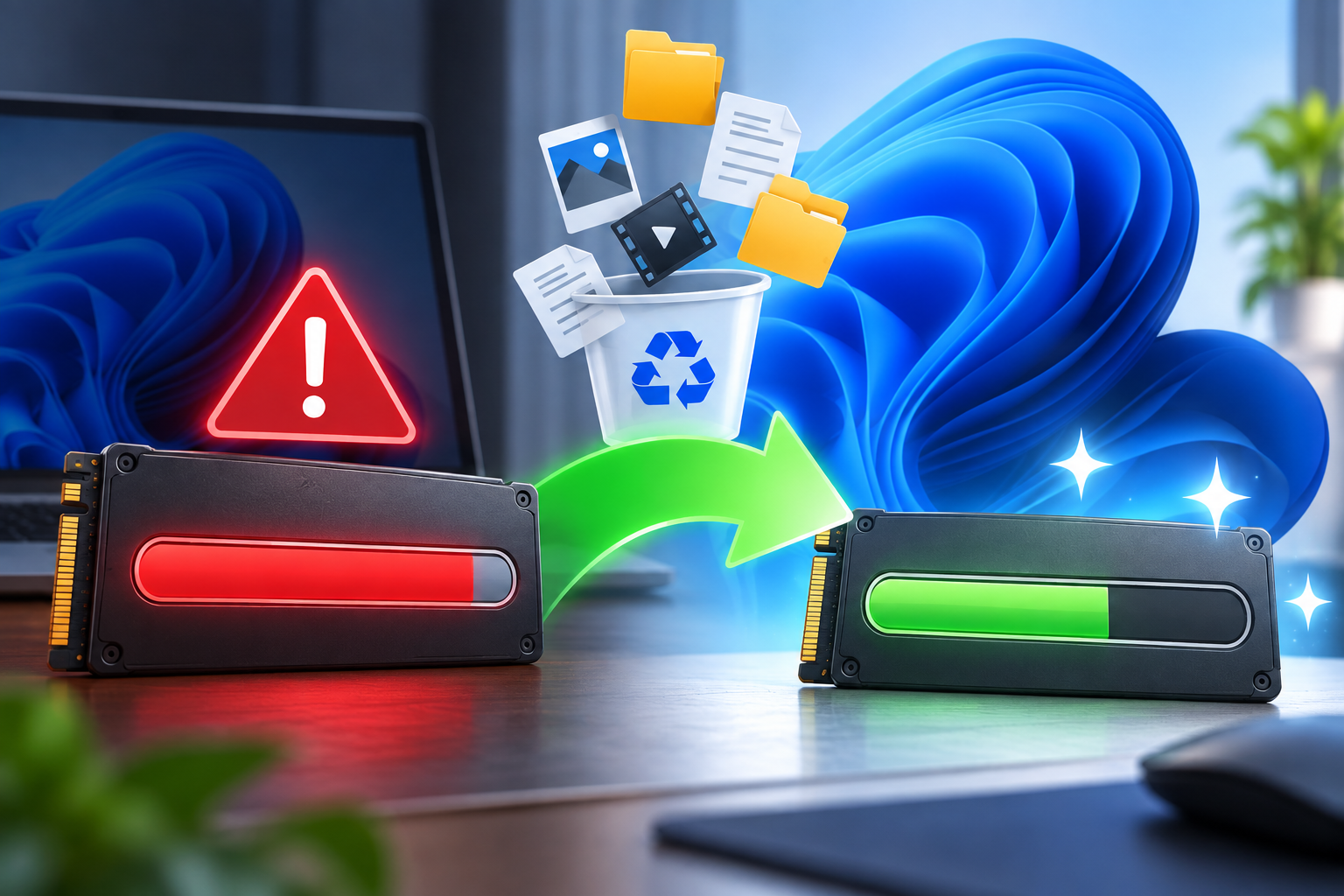 SSD voll? Speicherplatz freigeben unter Windows 11