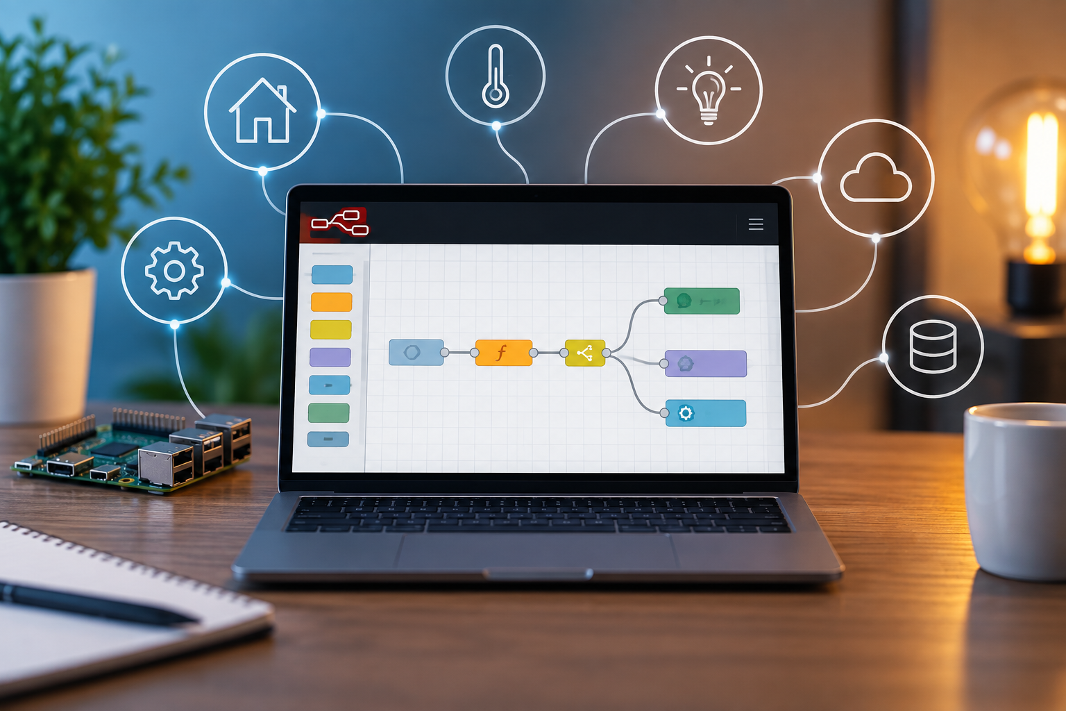 Node-RED für Anfänger: So startest du mit der visuellen Automatisierung